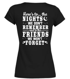 Unforgetable Friends T-shirt