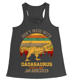Dadasaurus Rex Dinosaur Dad T-Shirt