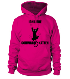 Limitiert Ich Liebe schwarze Katzen