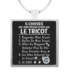 5 choses le tricot