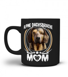 ALPINE DACHSBRACKE MOM T-SHIRT FOR DOG MOTHERS GIFT IDEA