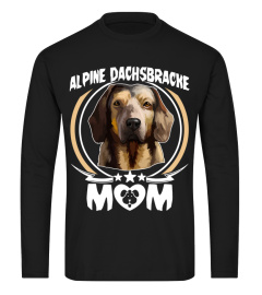 ALPINE DACHSBRACKE MOM T-SHIRT FOR DOG MOTHERS GIFT IDEA