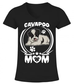 CAVAPOO MOM T-SHIRT FOR MOTHERS DAY