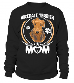 AIREDALE TERRIER MOM T-SHIRT FOR DOG OWNERS TEES