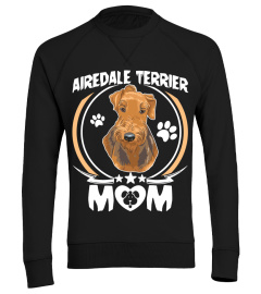 AIREDALE TERRIER MOM T-SHIRT FOR DOG OWNERS TEES