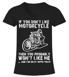 don't like motorcycle - don't like me - Front side