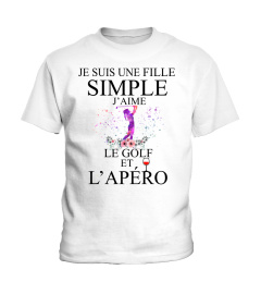 simple fille-golf