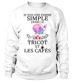 Tricot and café - Une femme simple