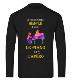 je suis un mec simple - jaime Le piano