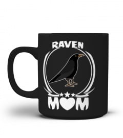 Raven Mom T Shirt Funny Cute Mothers Day Gift