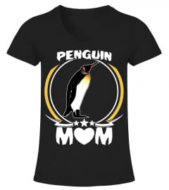 Penguin Mom  Tee Funny Cute Gift Idea For Mothers Day