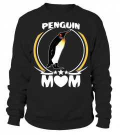 Penguin Mom  Tee Funny Cute Gift Idea For Mothers Day