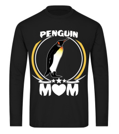 Penguin Mom  Tee Funny Cute Gift Idea For Mothers Day