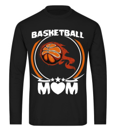 Basketball Mom Tee Funny Cute Mothers Day Gift