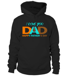 I LOVE YOU DAD! Vatertag Geschenk