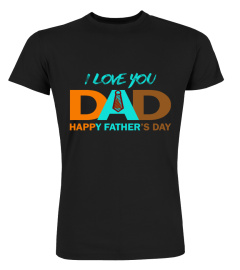 I LOVE YOU DAD! Vatertag Geschenk