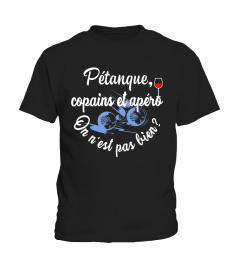 copains et apéro-pétanque