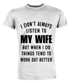 listen my wife - en