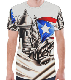 Puerto Rico Symbol Pride All Over T-shirt