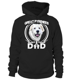 Great Pyrenees Dad T-shirts For Dog Lovers Gift Father Day