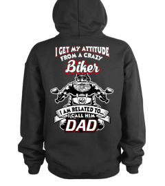 get attitude from biker dad