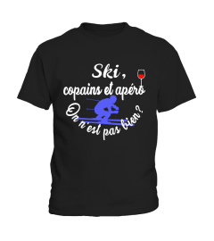 copains et apéro-ski