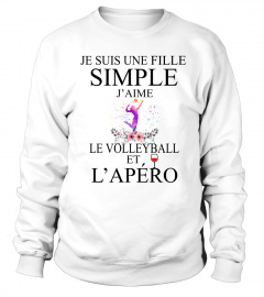 simple fille-volleyball