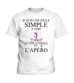 simple fille-volleyball