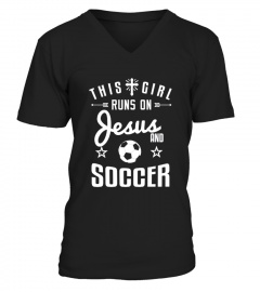 THIS GIRL RUNS ON JESUS AND SOCCER !!