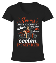 dieses Mädchen ist schon vergeben an einen coolen sexy Bike Tee