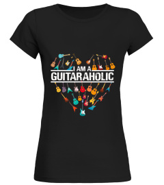Guitar T Shirt - Guitaraholic
