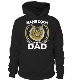 Maine Coon Dad T-shirt Funny Cute Father’s Day Cat Lovers