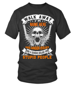 Walk Away - Personalized  T-Shirts