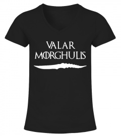 GAME OF THRONES High Valyrian Valar Morghulis Dohaeris ARYA STARK Not Today All Men Must Die T Shirt TV GOT Tee Shirt