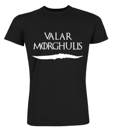 GAME OF THRONES High Valyrian Valar Morghulis Dohaeris ARYA STARK Not Today All Men Must Die T Shirt TV GOT Tee Shirt