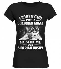 Siberian Husky Guardian Angel