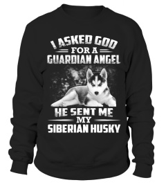 Siberian Husky Guardian Angel