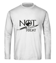 NOT TODAY - Black Logo