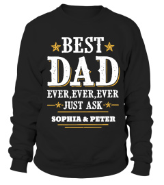 Best Father's Day gift for Dad - The names are customizable