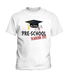 PRE-SCHOOL  graduation customize name
