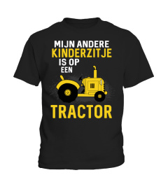 Mijn andere Kinderzitje Is op Een Tractor