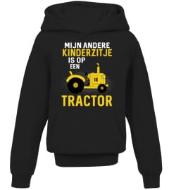 Mijn andere Kinderzitje Is op Een Tractor