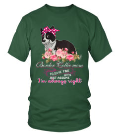 Border Collie Mom Tee Border Collie Love