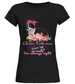 Border Collie Mom Tee Border Collie Love