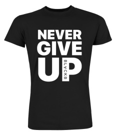 mo salah never give up blackb shirt