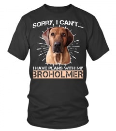 Sorry, I Can't I Have Plans With My BROHOLMER Tshirt Funny Gifts
