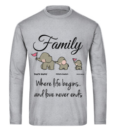 Family-Where Life Begins Personalized