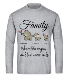 Family-Where Life Begins Personalized