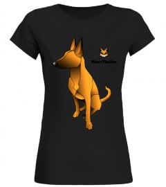 T-shirt WearTheFox - Chien   (Femme)
