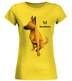 T-shirt WearTheFox - Chien   (Femme)